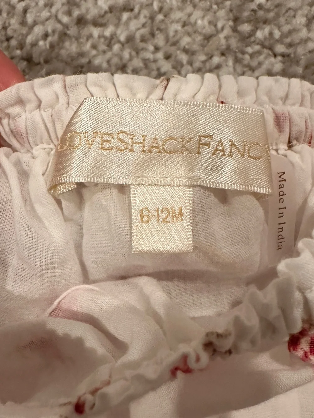 LoveShackFancy Floral Baby Bloomer
